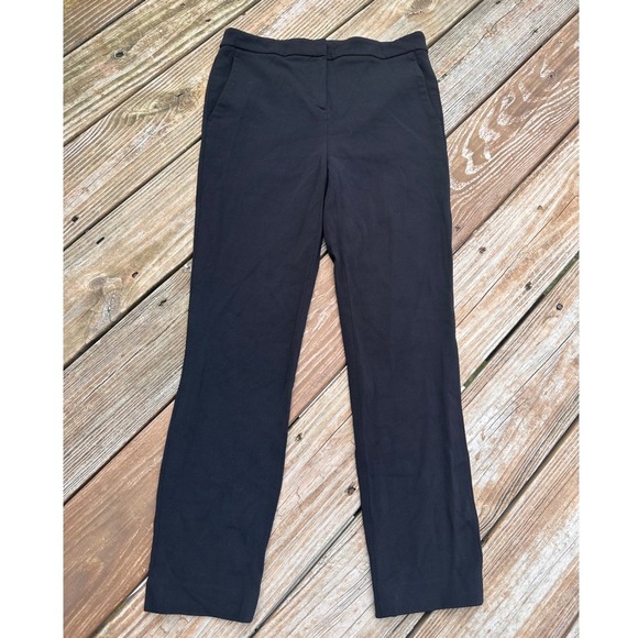 Theory Pants - Theory Straight Leg Ankle Pants Dress Trousers